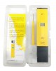 WELLON Digital LCD Pocket Pen Type Ph Meter for Water Purity Pool Aquarium Measurement, Yellow